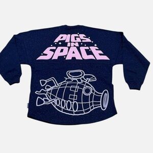 RARE The Muppets Pigs in Space Spirit Jersey Large WDI Mickey of Glendale’s
